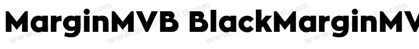 MarginMVB BlackMarginMVB Black字体转换